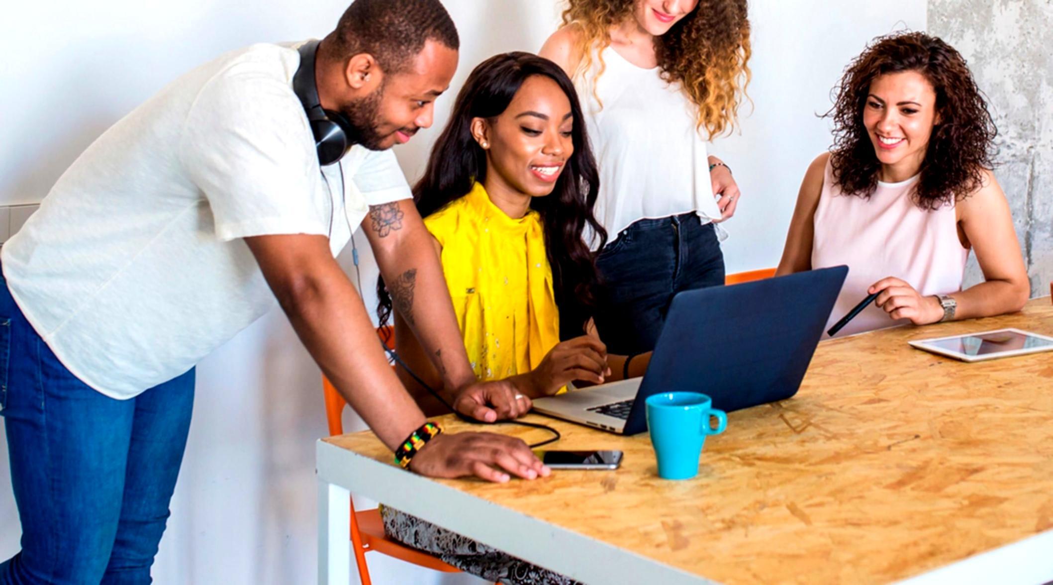 Digitale Lernumgebung mit internationalen Teilnehmern